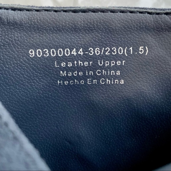 Charles & Keith Navy Suede Corset Booties 36 - Picture 11 of 11